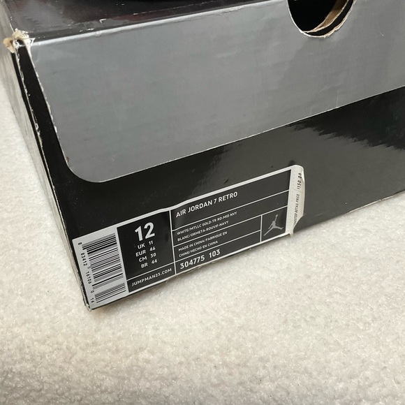 Limited Edition - NEW w/ RECEIPT Air Jordan Retro 7 For The Love Of The Game main image 4